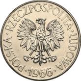 Obverse 10 Zlotych 1966 MW Pattern 200th Anniversary of the Death of Tadeusz Kosciuszko