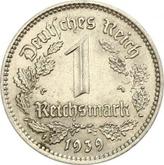 Obverse 1 Reichsmark 1939 F