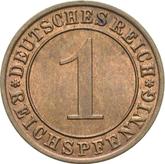 Obverse 1 Reichspfennig 1936 J