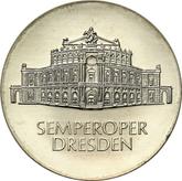 Obverse 10 Mark 1985 A Semper Opera