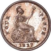Reverse Fourpence (Groat) 1837