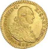 Obverse 1 Escudo 1811 NR JF