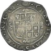 Reverse Sixpence no date (1642-1649) Seventh portrait type