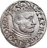 Obverse 3 Groszy (Trojak) 1583 Large head