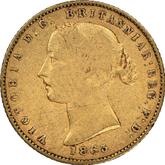 Obverse Half Sovereign 1865