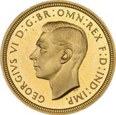 Obverse Sovereign 1937 HP