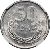 Reverse 50 Groszy 1974 MW