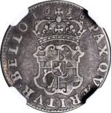Reverse Sixpence 1658