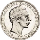 Obverse 3 Mark 1908 A Prussia