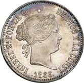 Obverse 1 Escudo 1866