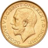 Obverse Sovereign 1917 P
