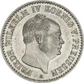 Obverse 1/6 Thaler 1856 A