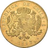 Obverse 8 Escudos 1843 So IJ
