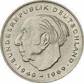 Obverse 2 Mark 1978 F Theodor Heuss