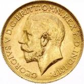 Obverse Sovereign 1913 P