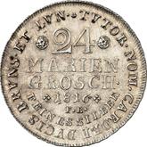 Reverse 24 Mariengroschen 1816 FR