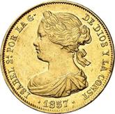 Obverse 100 Reales 1857