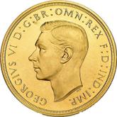 Obverse Five Pounds 1937 HP