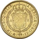 Reverse 4 Escudos 1820 Mo JJ