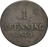 Reverse 1 Pfennig 1810