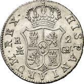Reverse 2 Reales 1816 M GJ