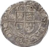 Reverse 1 1/2 Pence 1572 Third issues