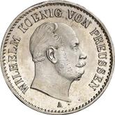 Obverse 1/6 Thaler 1868 A