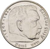 Obverse 5 Reichsmark 1938 A