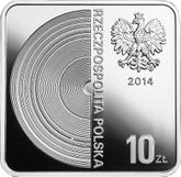 Obverse 10 Zlotych 2014 MW Grzegorz Ciechowski