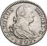 Obverse 1 Real 1807 M FA