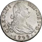 Obverse 8 Reales 1799 S CN