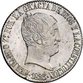 Obverse 20 Reales 1823 B SP