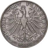 Obverse 2 Gulden 1849 100 years since the birth of Goethe