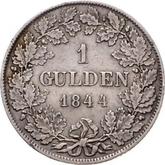 Reverse Gulden 1844