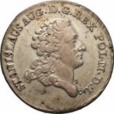 Obverse 2 Zlote (8 Groszy) 1780 EB