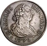 Obverse 8 Reales 1772 S CF