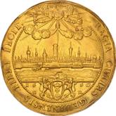 Reverse 10 Ducat 1650 GR Donative Danzig