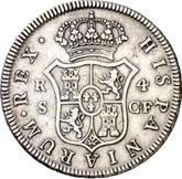 Reverse 4 Reales 1772 S CF