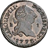 Obverse 1 Maravedí 1773