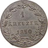Reverse Kreuzer 1850