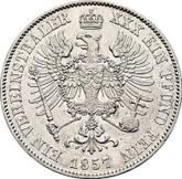 Reverse Thaler 1857 A