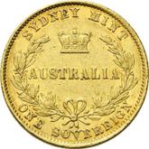 Reverse Sovereign 1863