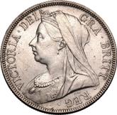 Obverse Halfcrown 1898 TB
