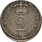 Reverse Twopence 1691