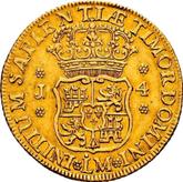 Reverse 4 Escudos 1752 LM J