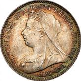 Obverse Sixpence 1897 TB