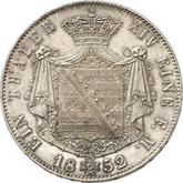 Reverse Thaler 1852 F