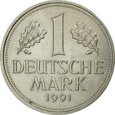 Obverse 1 Mark 1991 G