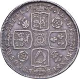 Reverse Shilling 1736 Young Head