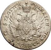 Reverse 5 Zlotych 1816 IB